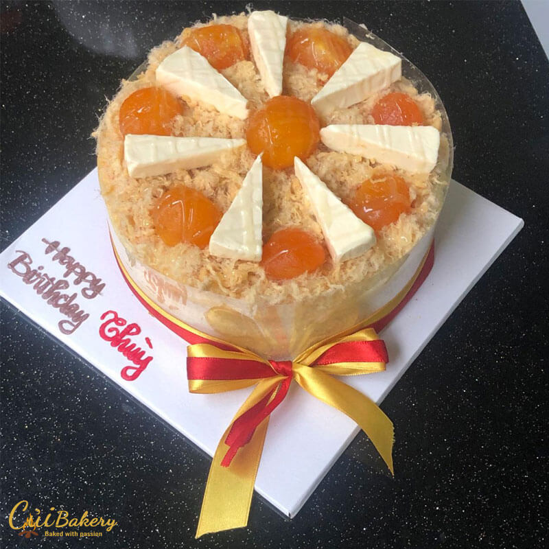 Mẫu bánh bông lan trứng muối - MTM001