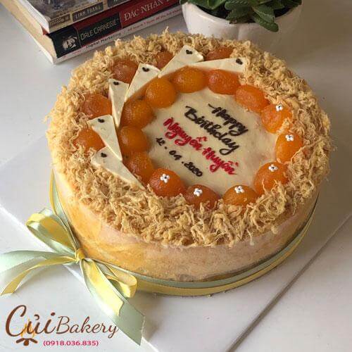 Mẫu bánh bông lan trứng muối - MTM003