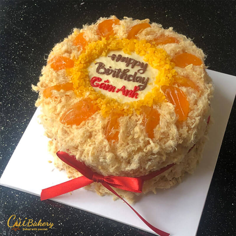 Mẫu bánh bông lan trứng muối - MTM004