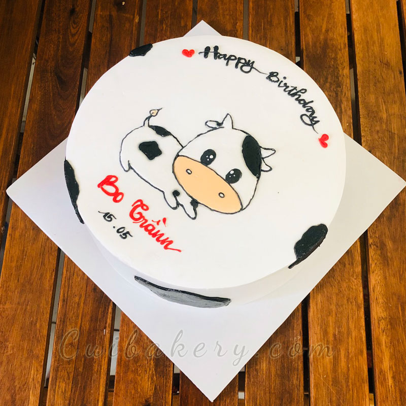 Mẫu Bánh Vẽ Hình - MVH059