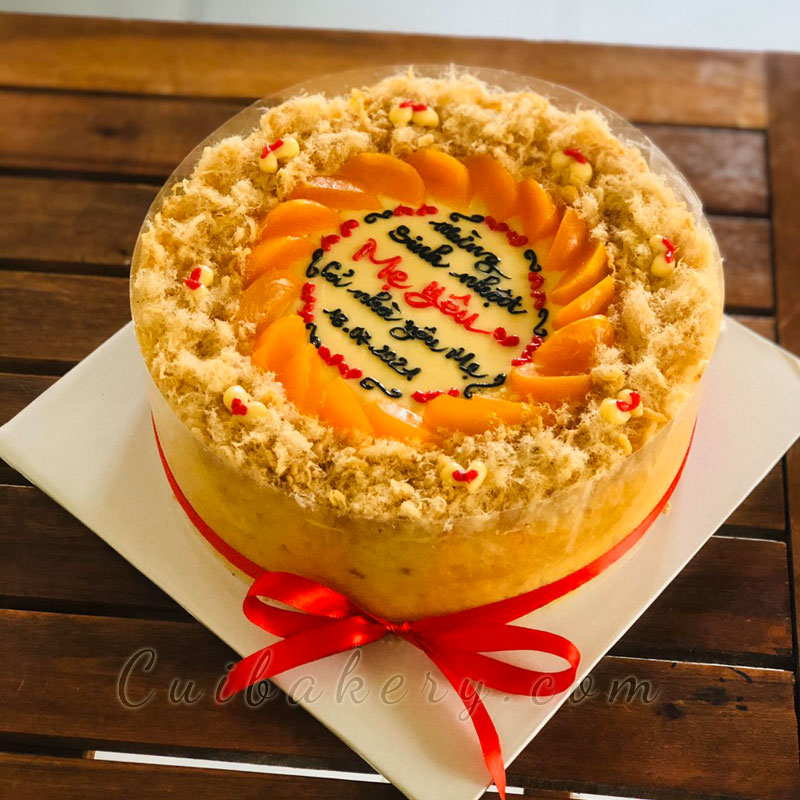 Mẫu bánh bông lan trứng muối - MTM014