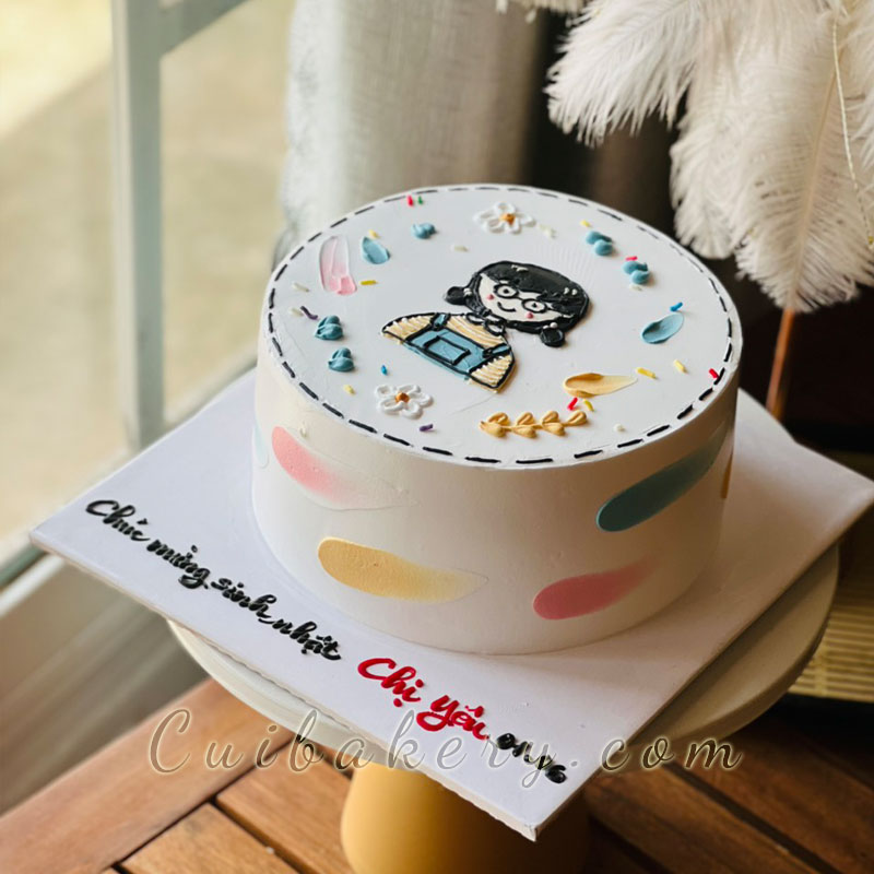 Mẫu Bánh Kem sữa tươi - MST181