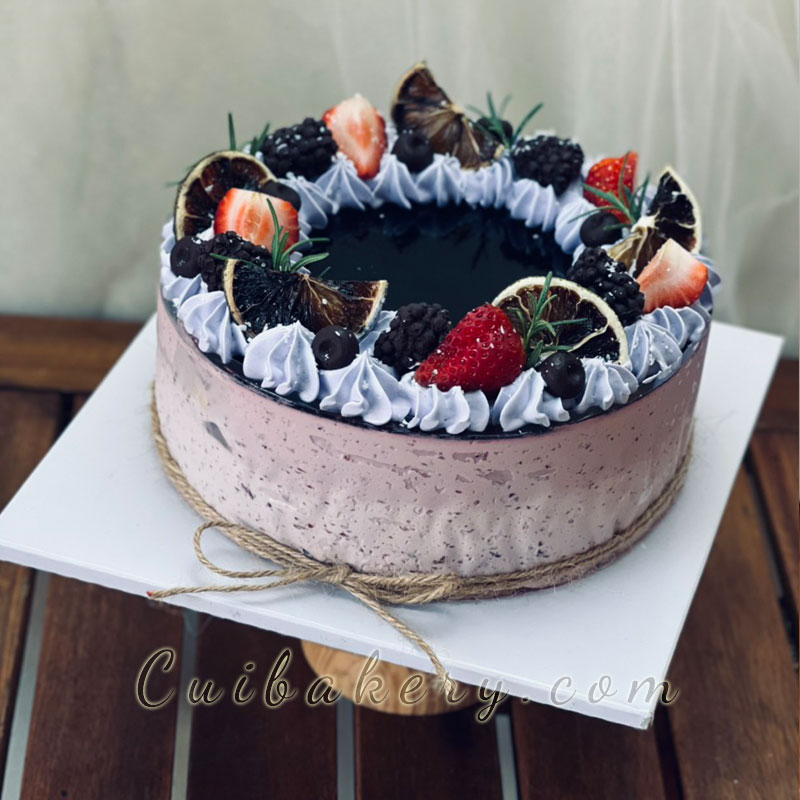 Mẫu Bánh Mousse Dâu Tăm - MDT001