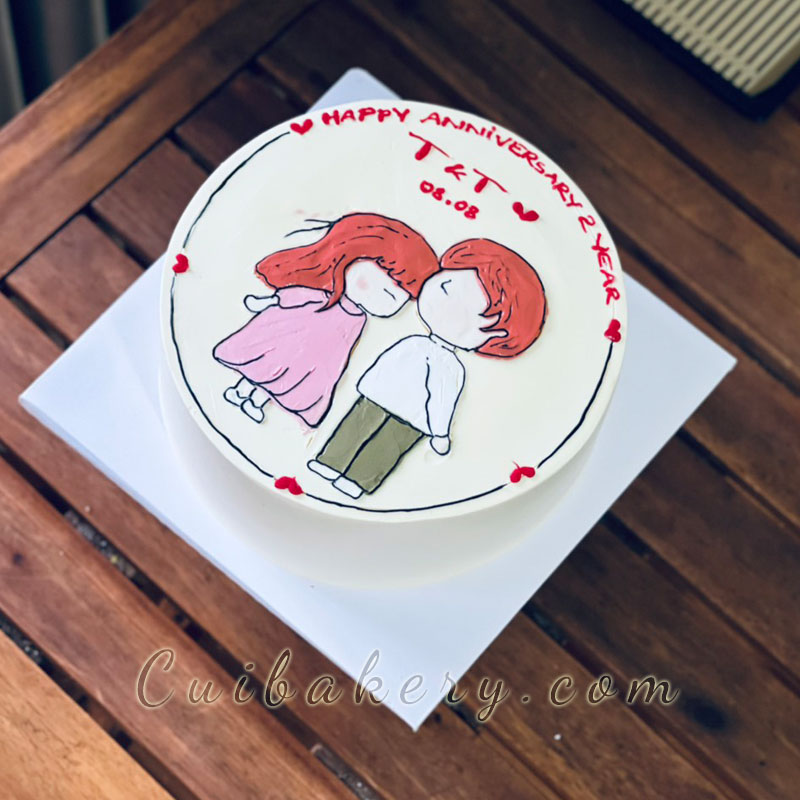 Mẫu Bánh Kem sữa tươi - MST187