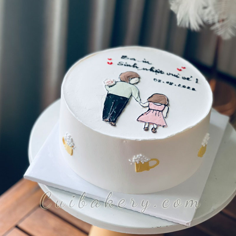 Mẫu Bánh Kem sữa tươi - MST188