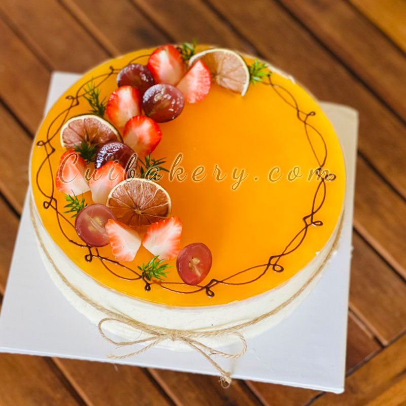 Mẫu Bánh Mousse Chanh Dây - MCD031