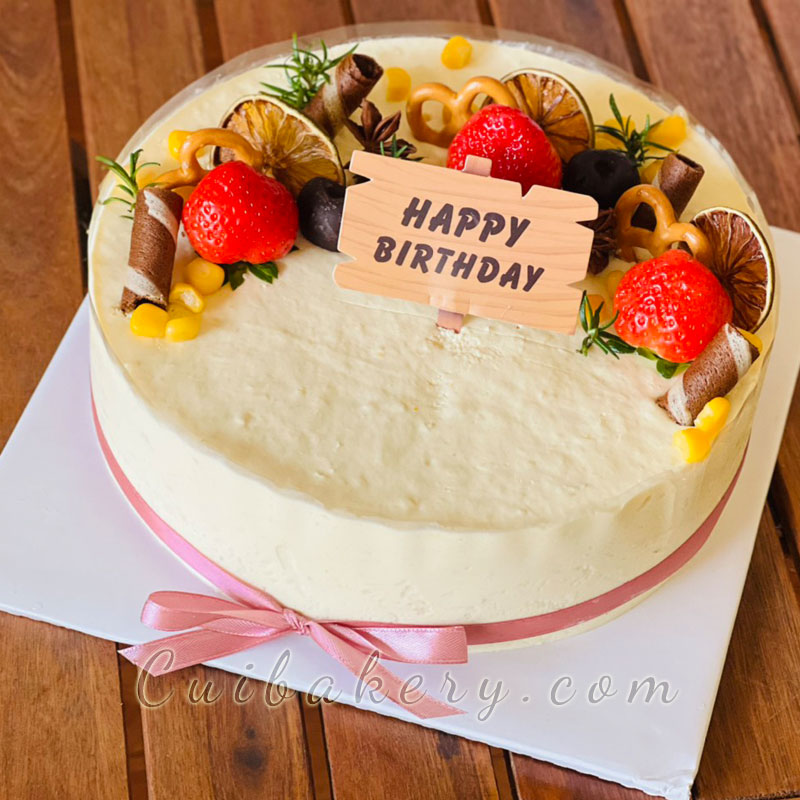 Mẫu Bánh Kem Bắp - MKB020