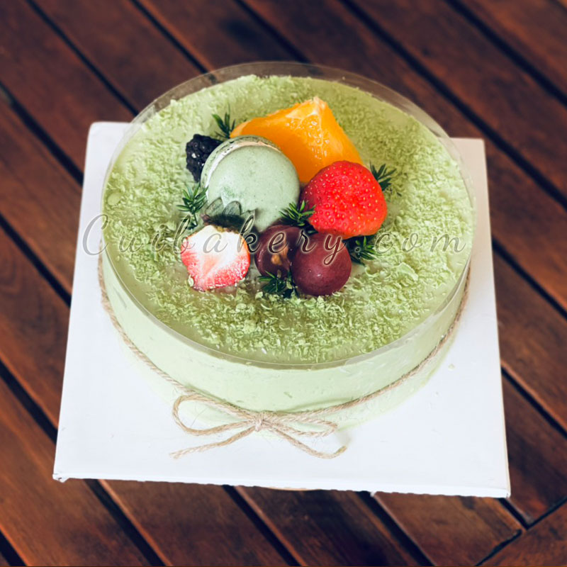 Mẫu Bánh Mousse Matcha Yogurt- MMY024