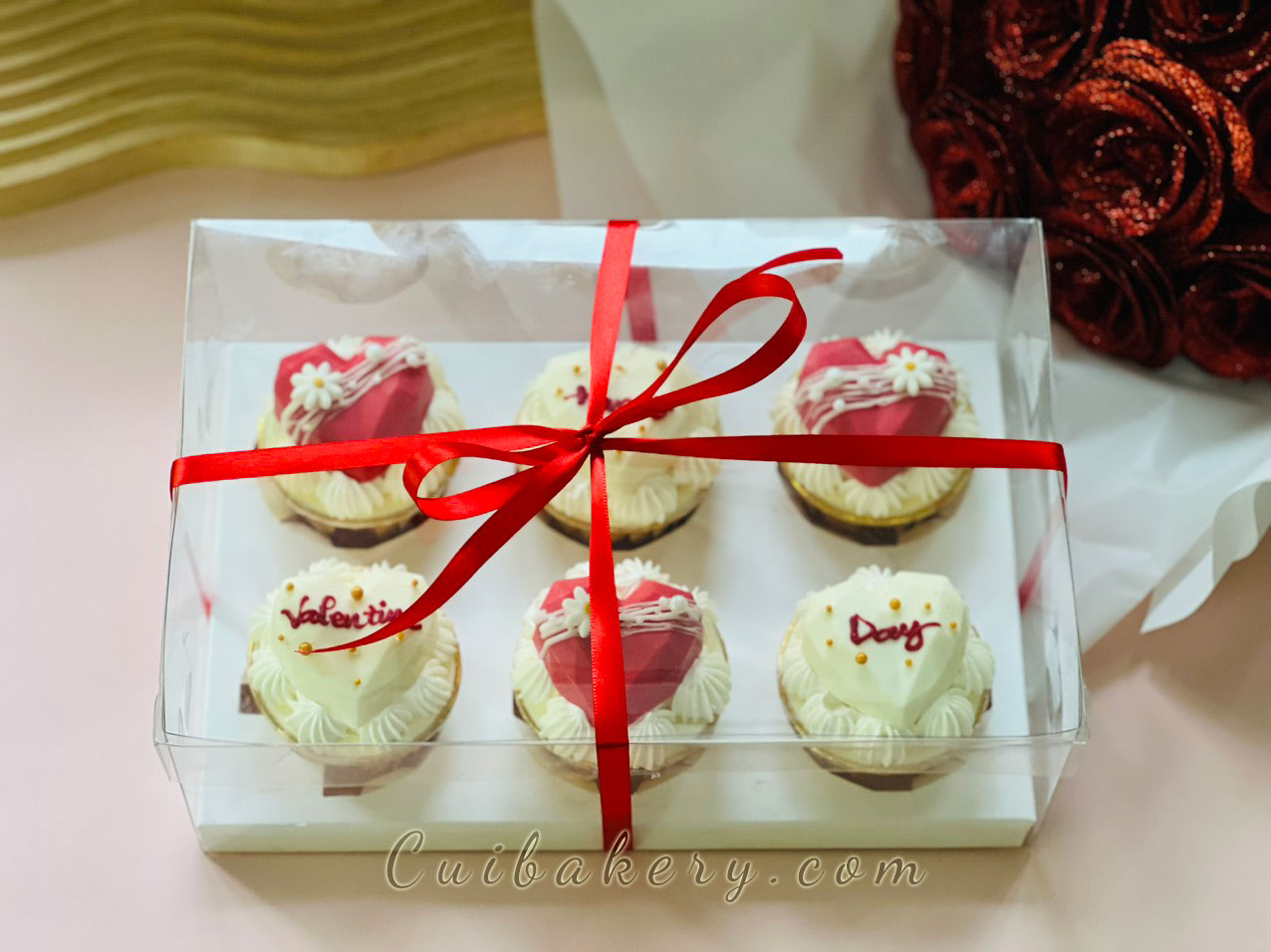 Mẫu Bánh Valentine  -  MVT001