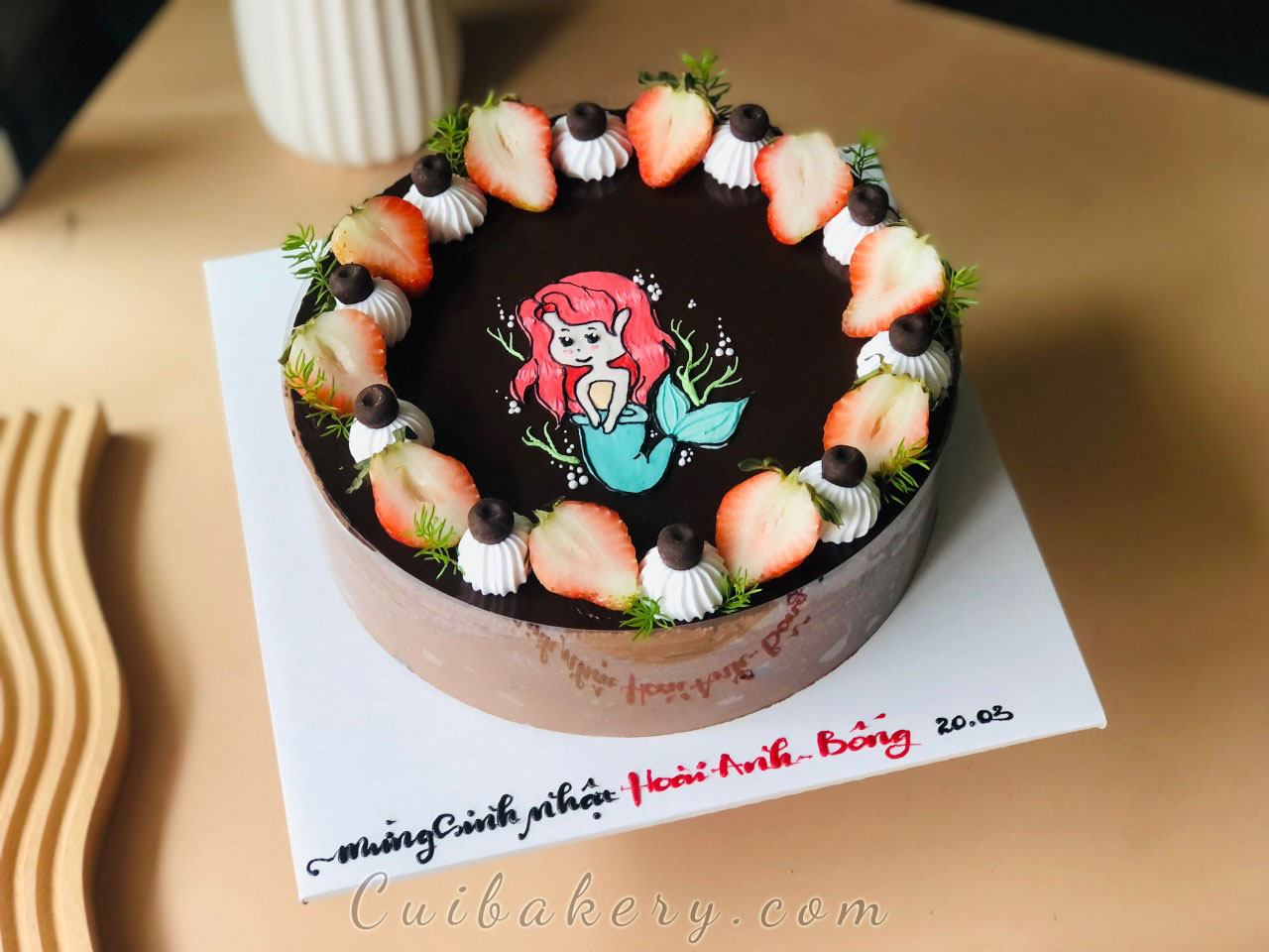 Mẫu Bánh Mousse Chocolate - MCL025