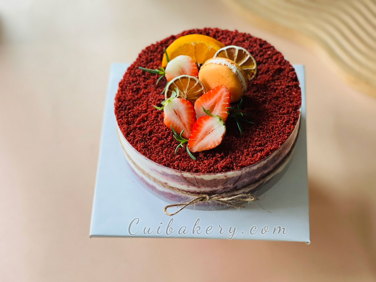Mẫu Bánh Red Velvet - MRV020