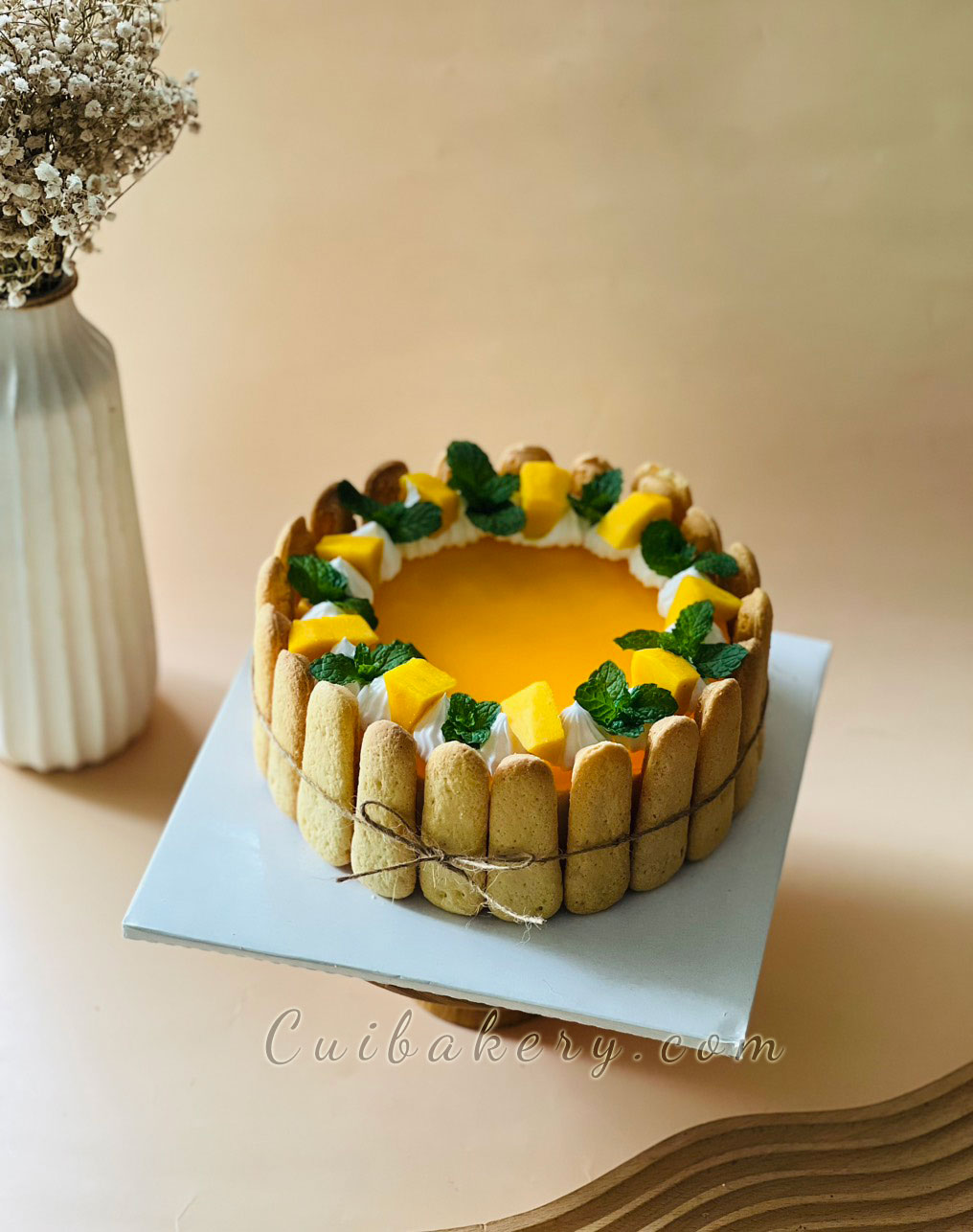 Mẫu Bánh Mousse Chanh Dây - MCD035