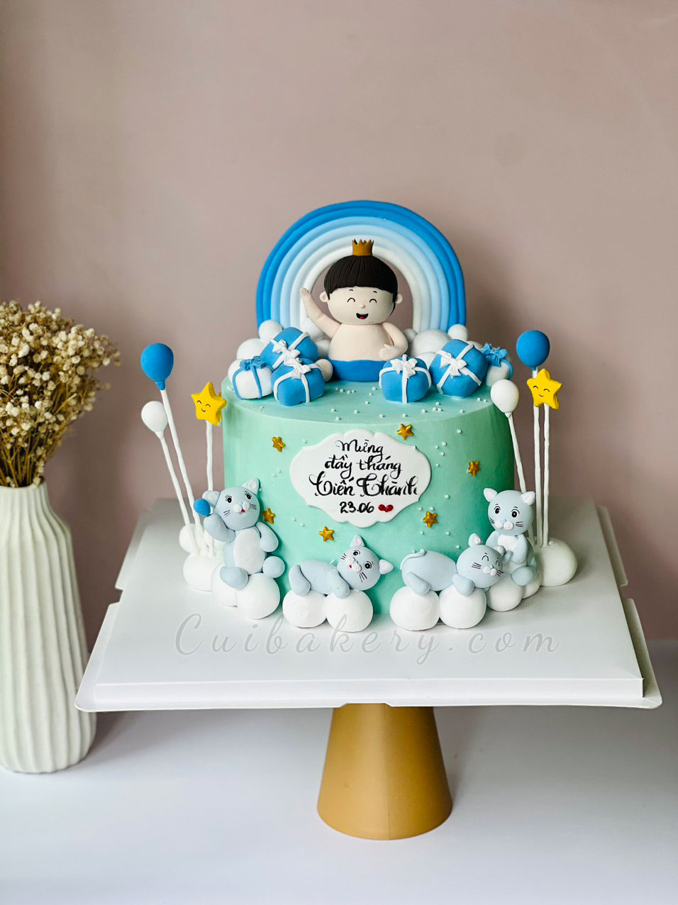 Mẫu Bánh Fondant  - MFT040