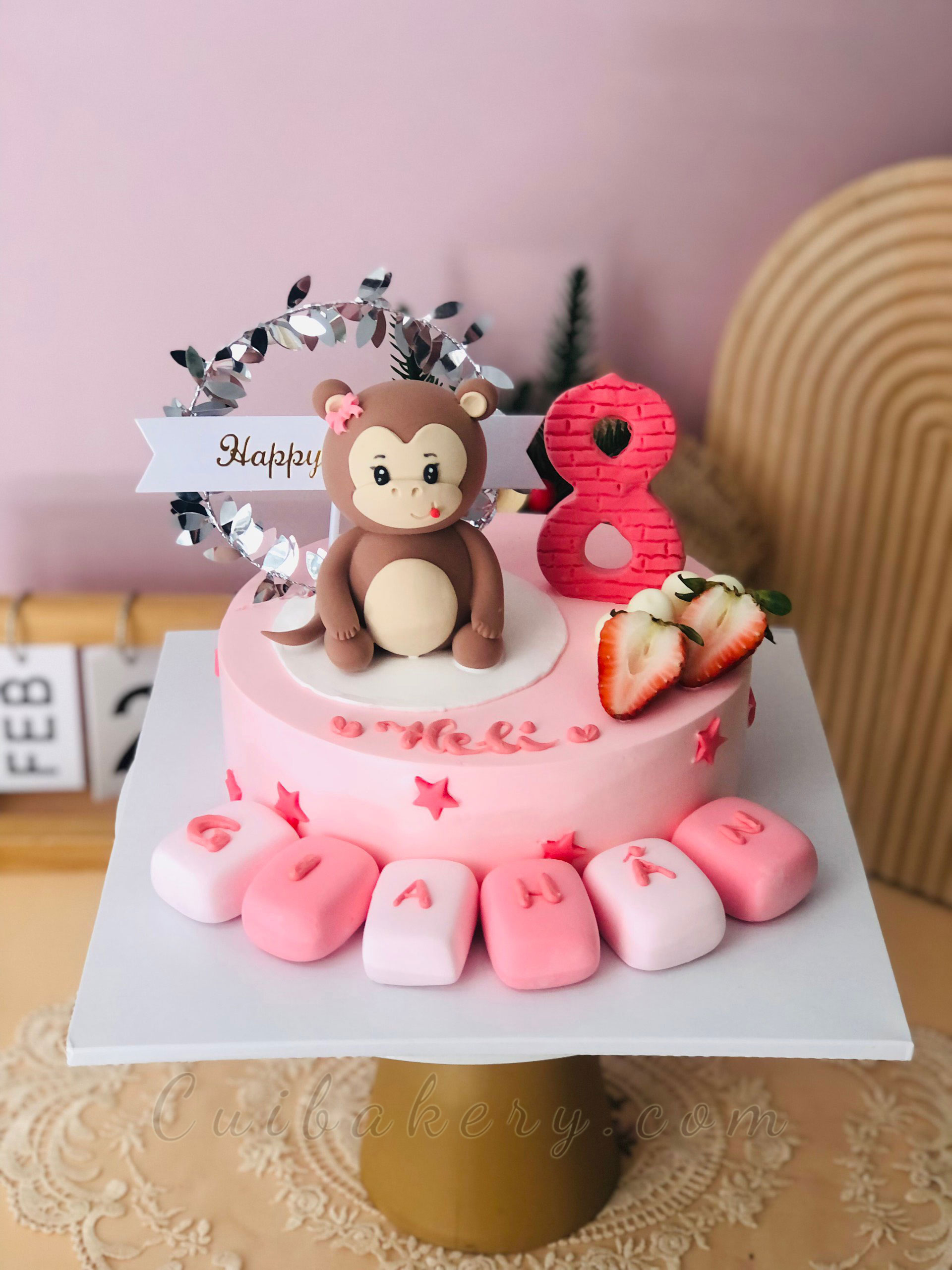 Mẫu Bánh Fondant, Đất Sét - MFT055