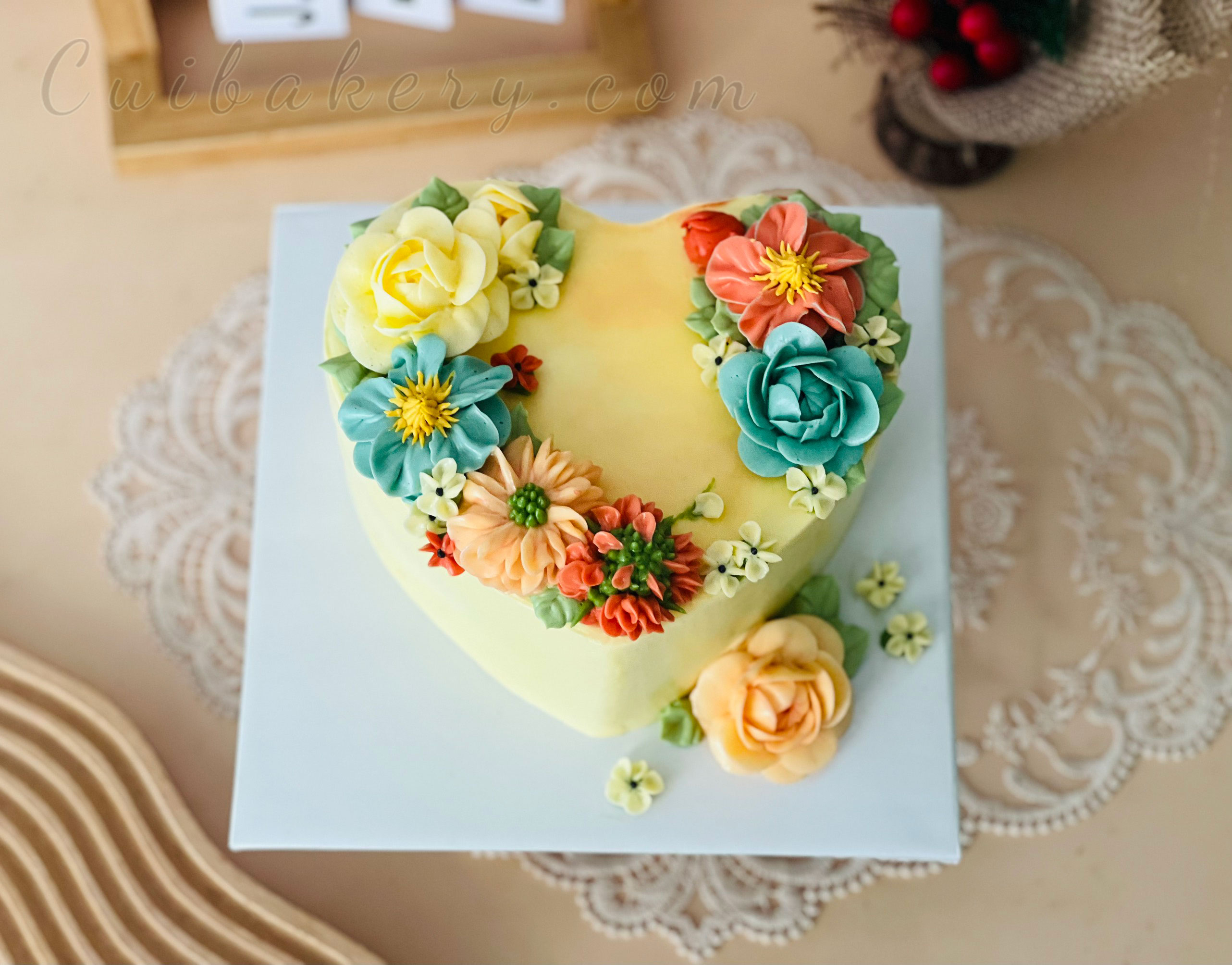 Mẫu Bánh Kem Bơ Phe  - MBP029