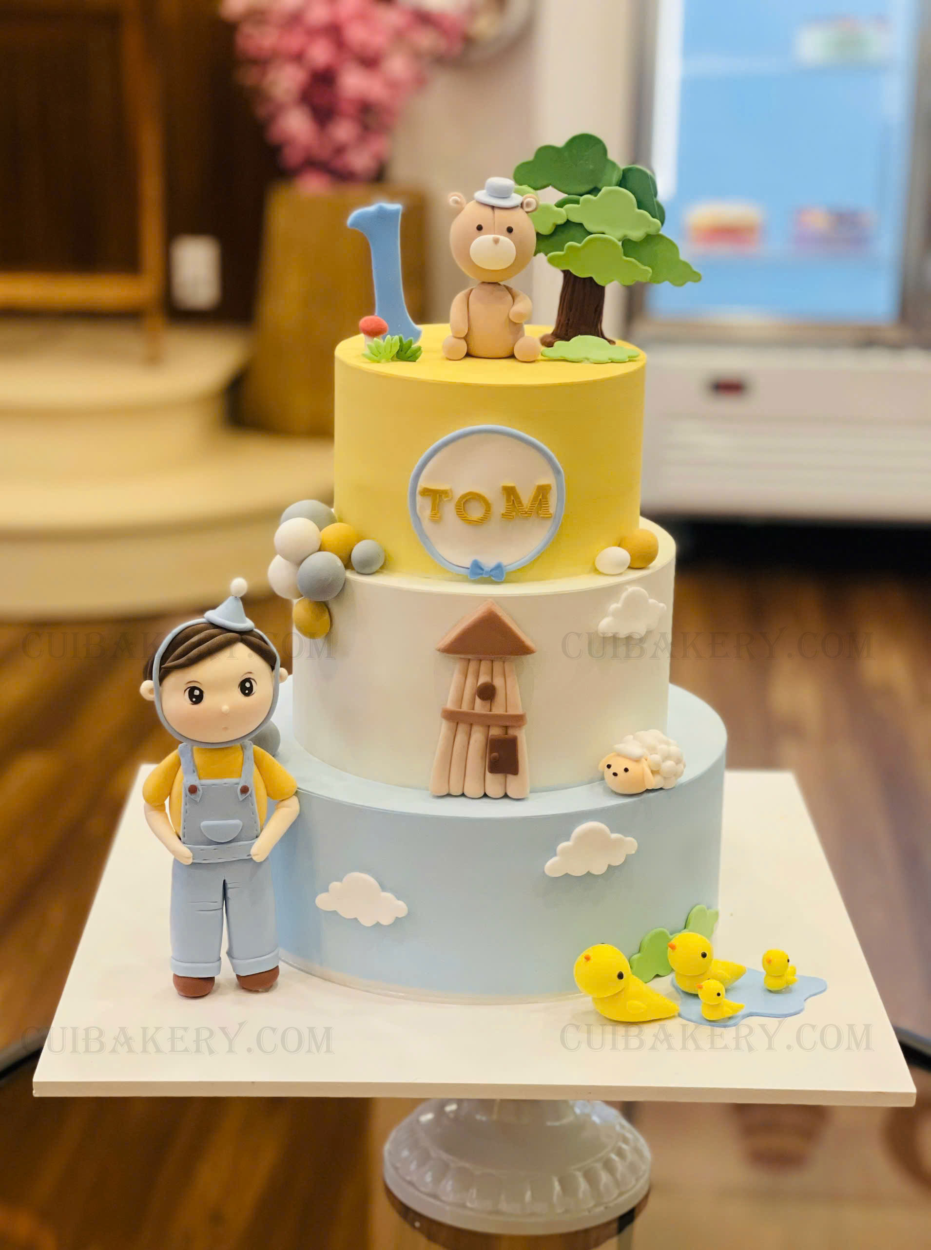 Mẫu Bánh Fondant, Đất Sét - MFT059